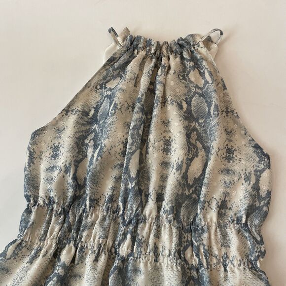 Fate‎ Dress Womens Medium Boho Chic Country Snakeskin - Picture 2 of 10